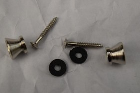 Gurtpin mit Unterlegscheibe und Schraube, 2 Stück 