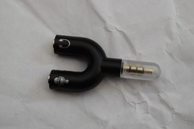 Headset-Splitter, Y-Form